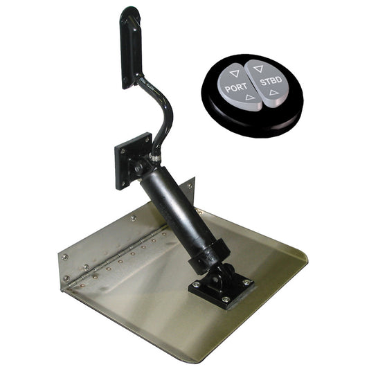 Boat Leveler 12" x 8" Trim Tab Set - Reel Draggin' Tackle