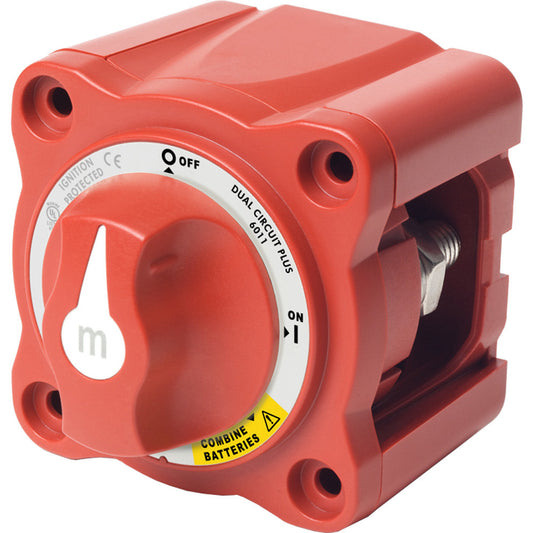 Blue Sea 6011 m-Series (Mini) Battery Switch Dual Circuit Plus - Reel Draggin' Tackle