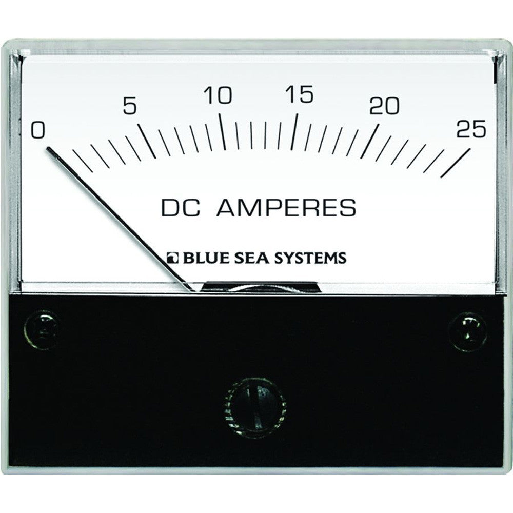 Blue Sea 8005 DC Analog Ammeter - 2-3/4&#34; Face, 0-25 Amperes DC - Reel Draggin' Tackle