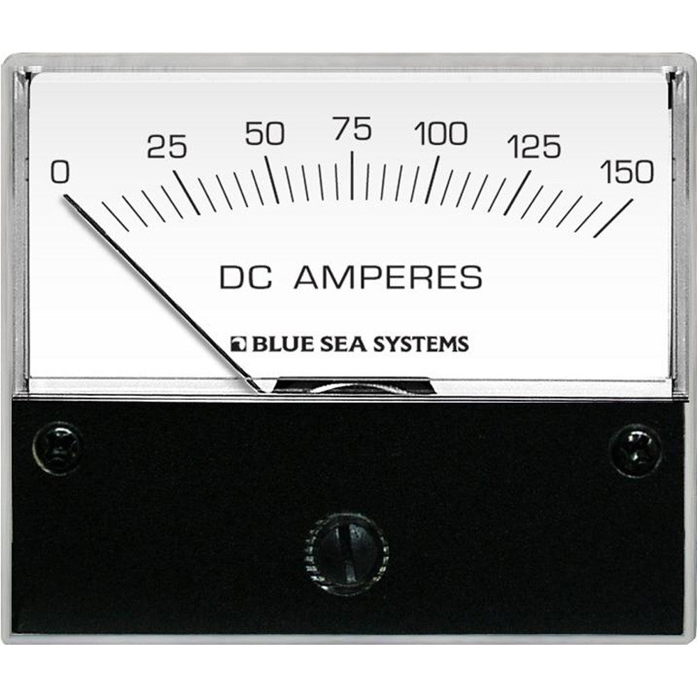 Blue Sea 8018 DC Analog Ammeter - 2-3/4&#34; Face, 0-150 Amperes DC - Reel Draggin' Tackle