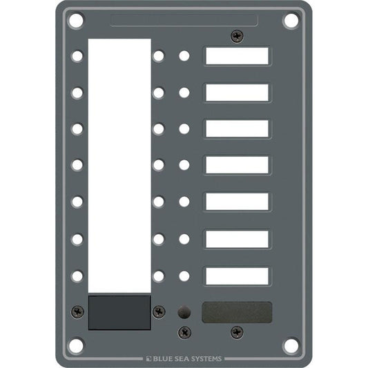 Blue Sea 8087 8 Position DC C-Series Panel - Blank - Reel Draggin' Tackle