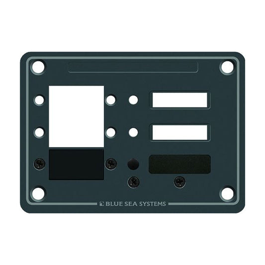 Blue Sea 8088 3 Position DC C-Series Panel - Blank - Reel Draggin' Tackle