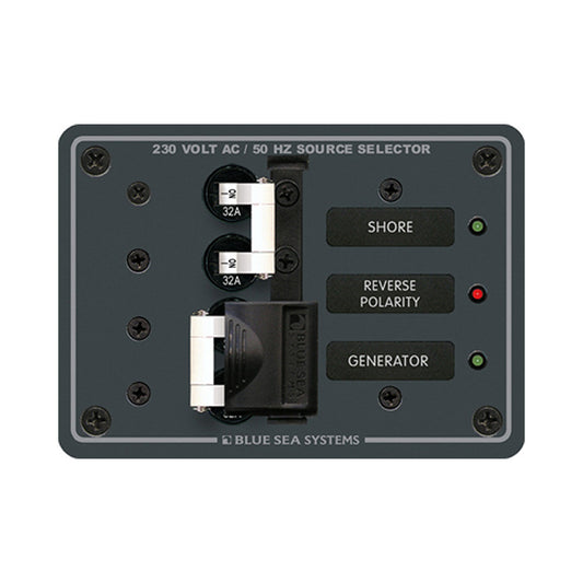 Blue Sea 8161 AC Toggle Source Selector (230V) - 2 Source - Reel Draggin' Tackle