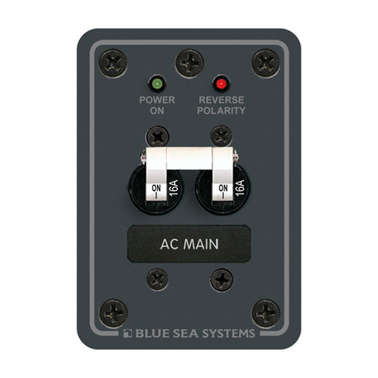 Blue Sea 8177 AC Main (European) - 230v - 16A - Reel Draggin' Tackle
