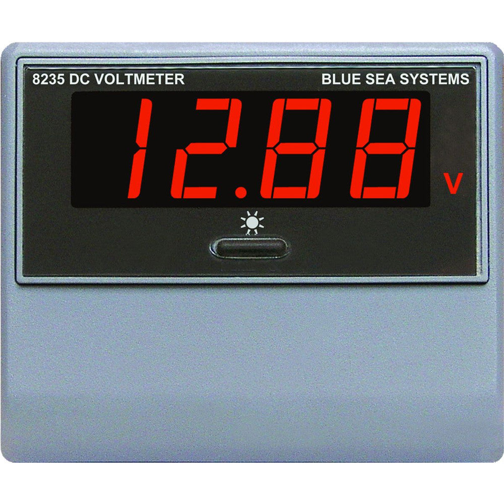 Blue Sea 8235 DC Digital Voltmeter - Reel Draggin' Tackle