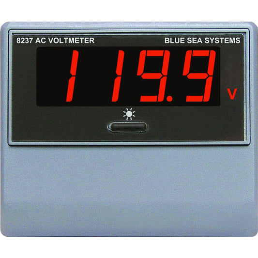 Blue Sea 8237 AC Digital Voltmeter - Reel Draggin' Tackle