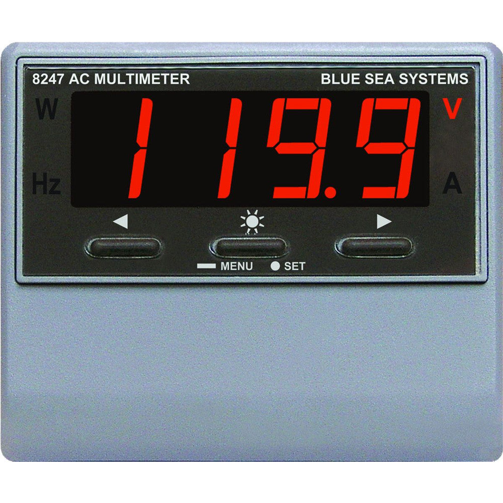 Blue Sea 8247 AC Digital Multimeter with Alarm - Reel Draggin' Tackle