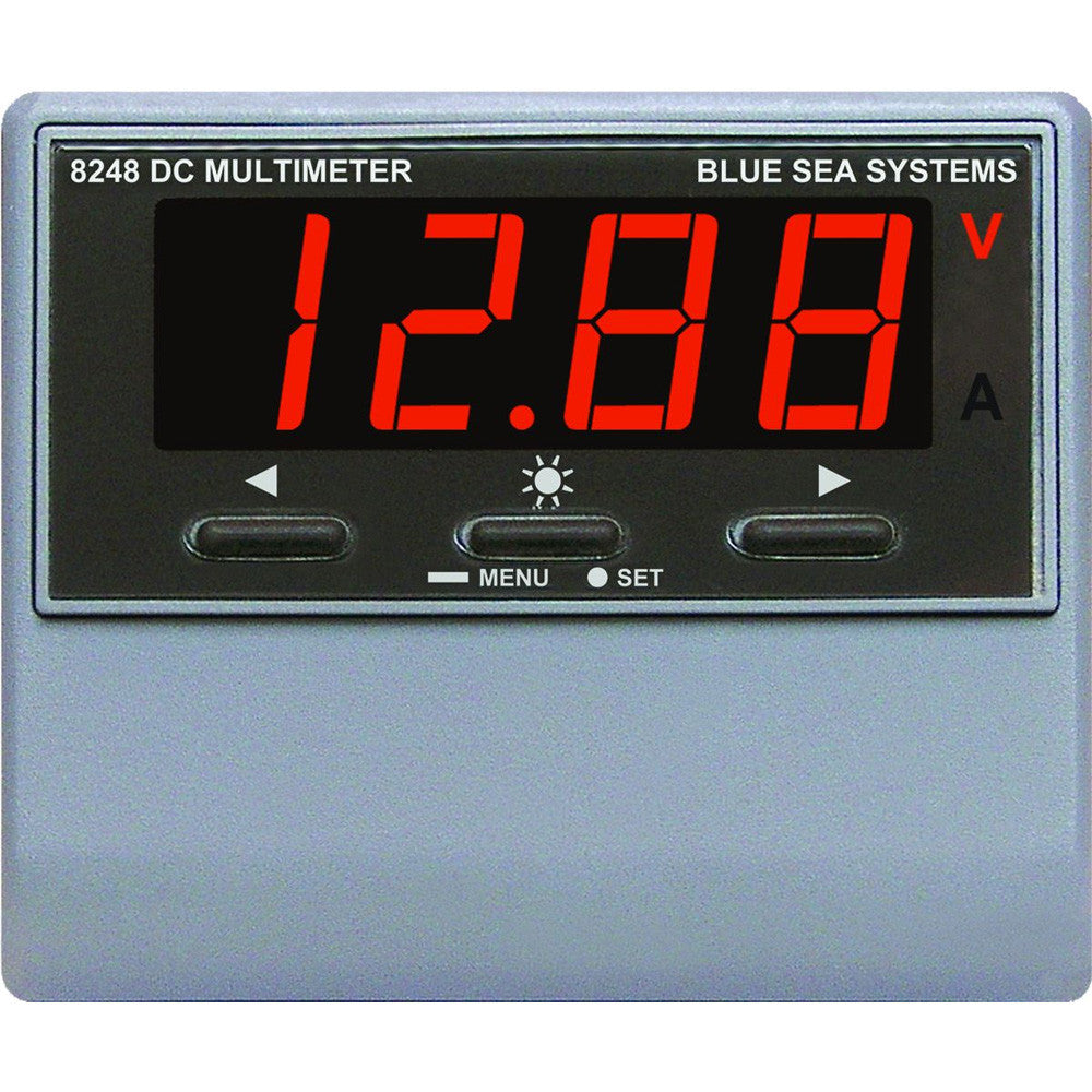Blue Sea 8248 DC Digital Multimeter w/ Alarm - Reel Draggin' Tackle