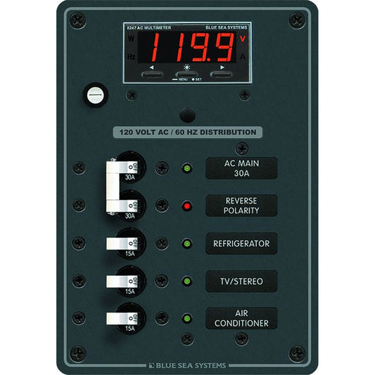 Blue Sea 8405 AC Main + 3 Positions - Reel Draggin' Tackle