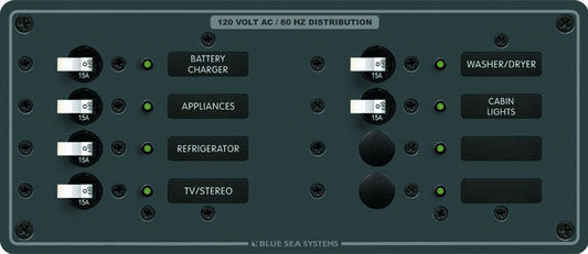 Blue Sea 8411 AC 8 Position - Reel Draggin' Tackle