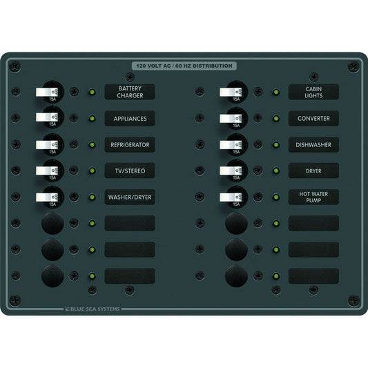 Blue Sea 8462 AC 2 Sources + 9 Positions - Reel Draggin' Tackle