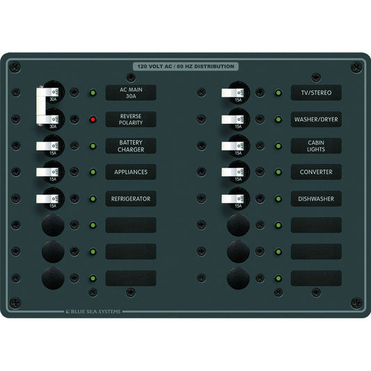 Blue Sea 8464 AC Main +16 Positions - Reel Draggin' Tackle