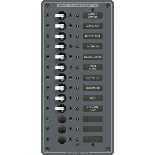 Blue Sea 8480 AC 13 Position - Vertical - Reel Draggin' Tackle