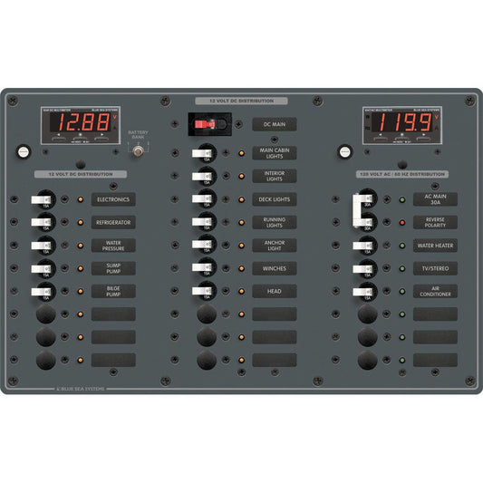 Blue Sea 8508 AC Main + 6 Positions / DC Main + 18 Positions - Reel Draggin' Tackle