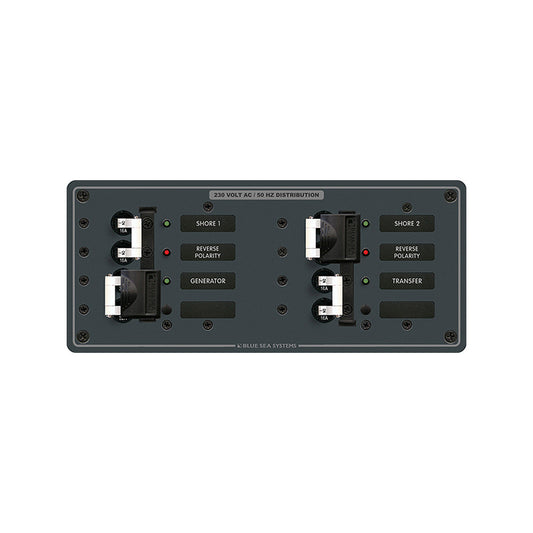 Blue Sea 8598 AC Toggle Source Selector (230V) - 3 Source - Reel Draggin' Tackle