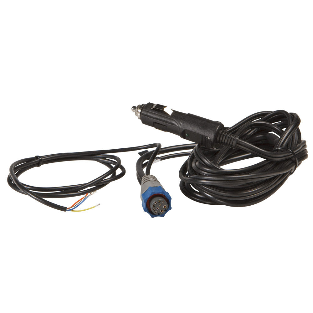 Lowrance CA-8 Cigarette Lighter Power Cable - Reel Draggin' Tackle