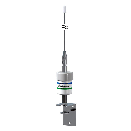 Shakespeare VHF 36in 5242-A SS Whip Low Profile End-Fed Antenna - No Cable - Reel Draggin' Tackle