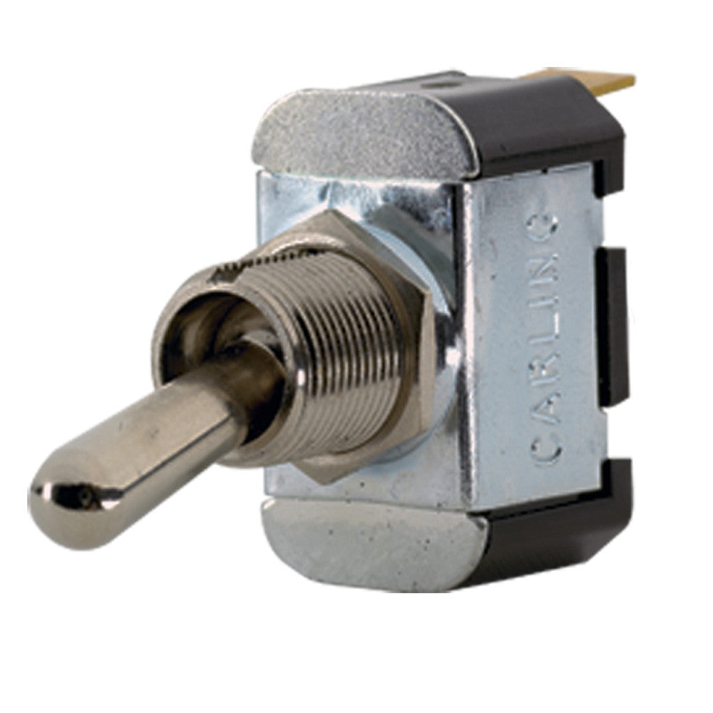 Paneltronics SPST OFF/(ON) Metal Bat Toggle Switch - Momentary Configuration - Reel Draggin' Tackle