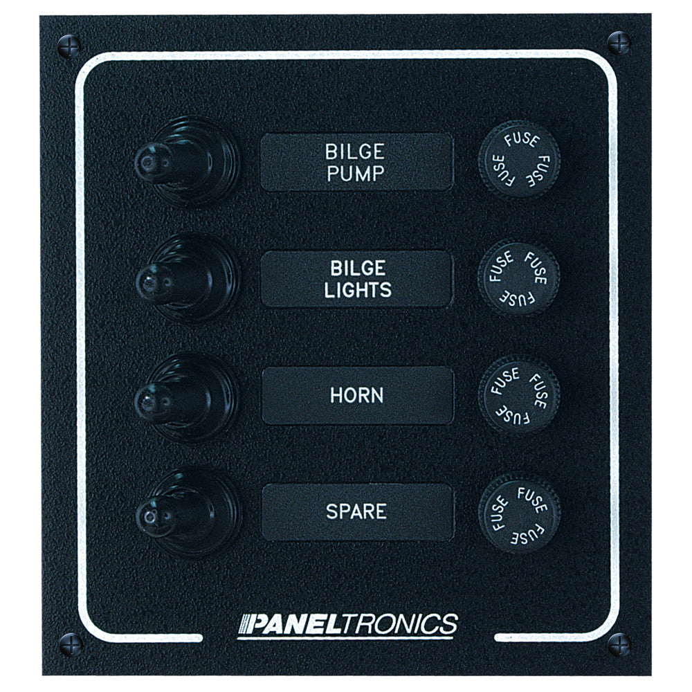 Paneltronics Waterproof DC 4 Position Booted Toggle & Fuse - Reel Draggin' Tackle