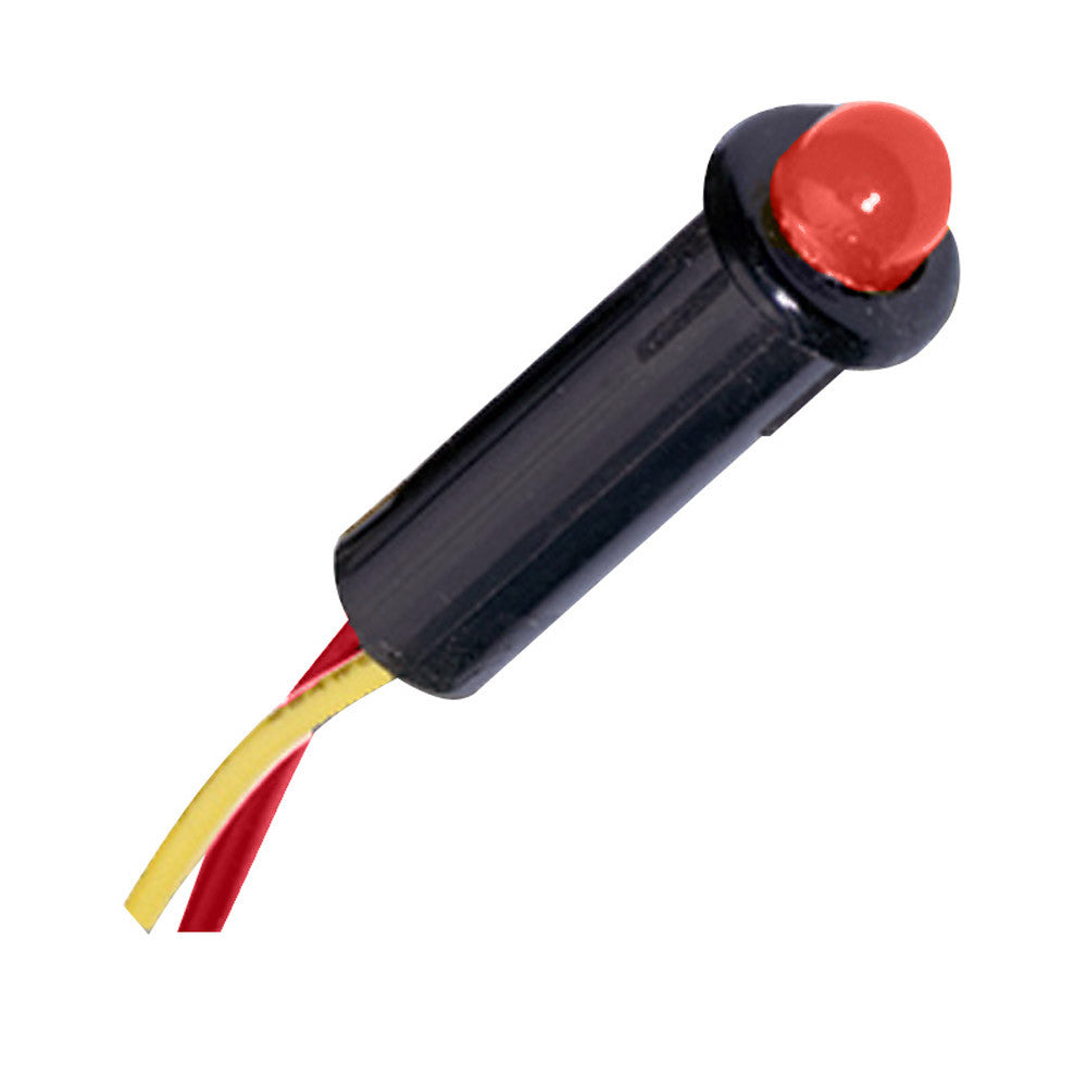 Paneltronics 5&frasl;32&#34; LED Indicator Light - 12-14VDC - Red - Reel Draggin' Tackle