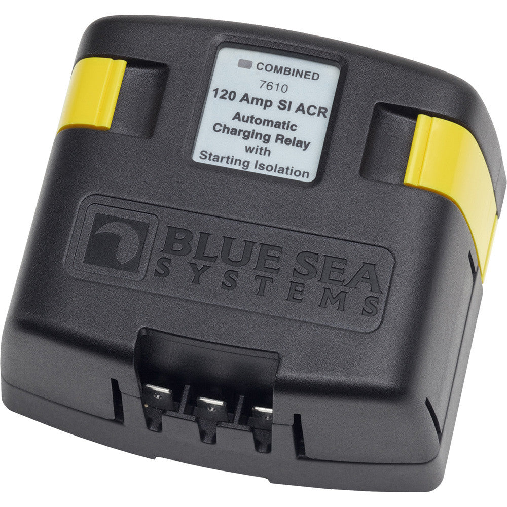 Blue Sea 7610 120 Amp SI-Series Automatic Charging Relay - Reel Draggin' Tackle