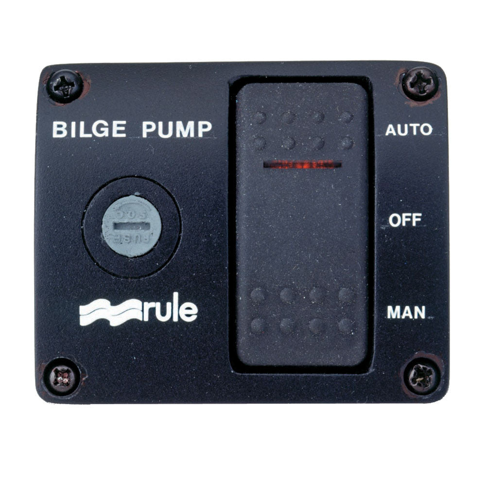 Rule Deluxe 3-Way Lighted Rocker Panel Switch - Reel Draggin' Tackle