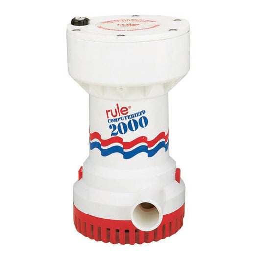 Rule 2000 G.P.H. Automatic Bilge Pump - Reel Draggin' Tackle