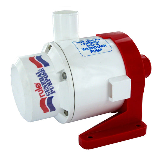 Rule 3800 G.P.H General Purpose Centrifugal Pump - Reel Draggin' Tackle