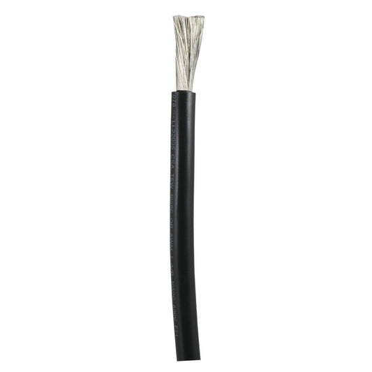 Ancor Black 4 AWG Battery Cable - 25' - Reel Draggin' Tackle