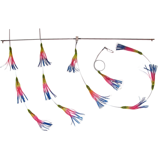 Spreader Bars -5 inch Skirt Squid - Reel Draggin' Tackle - 1