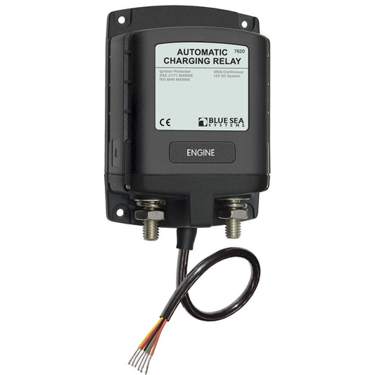 Blue Sea 7620 ML-Series Automatic Charging Relay (Magnetic Latch) 12VDC - Reel Draggin' Tackle