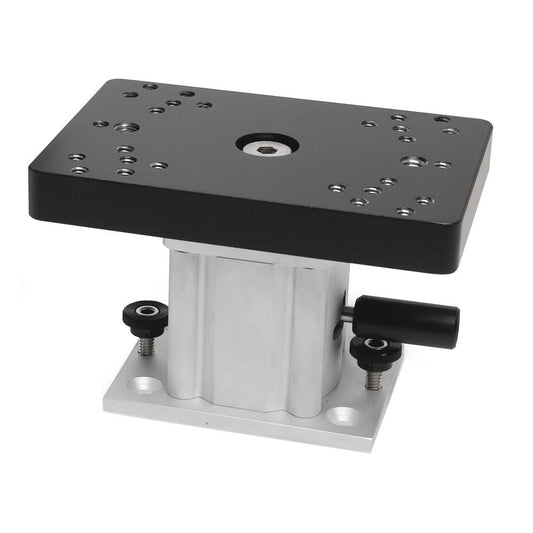 Cannon Aluminum Swivel Base Downrigger Pedestal - 4" - Reel Draggin' Tackle