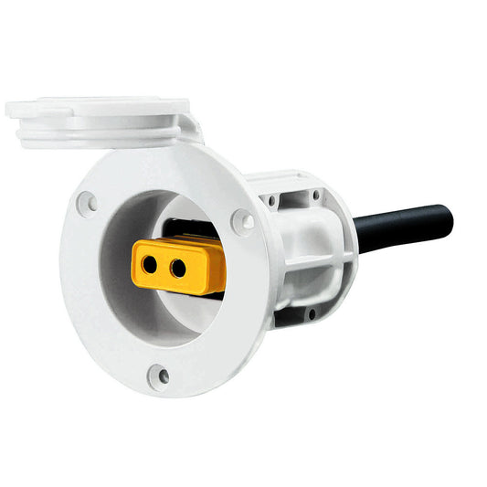 Cannon Flush Mount Power Port - White - Reel Draggin' Tackle