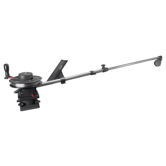 Scotty 1091 Telescoping 60" Longarm Combo Manual Downrigger w/ Swivel Base - Reel Draggin' Tackle