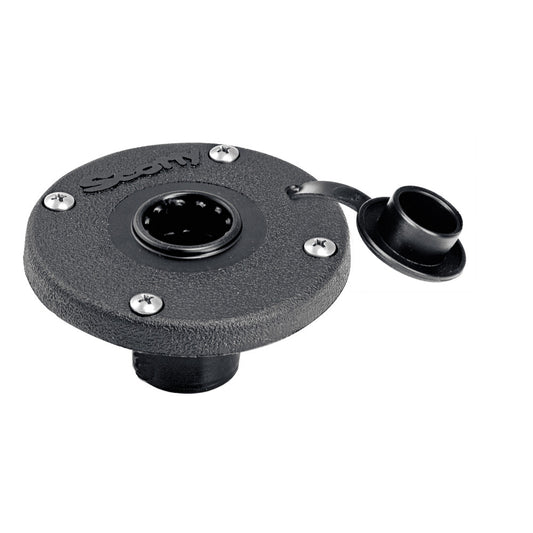 Scotty 344 Round Flush Deck Mount - Reel Draggin' Tackle