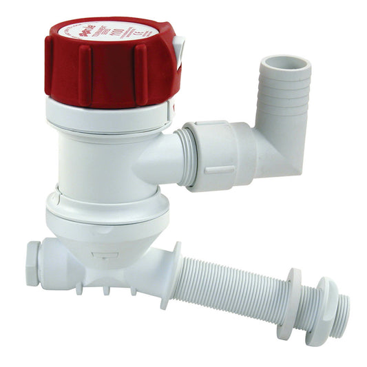 Rule "C" Tournament Series 800 GPH Livewell/Aerator w/ Angled Inlet - Reel Draggin' Tackle