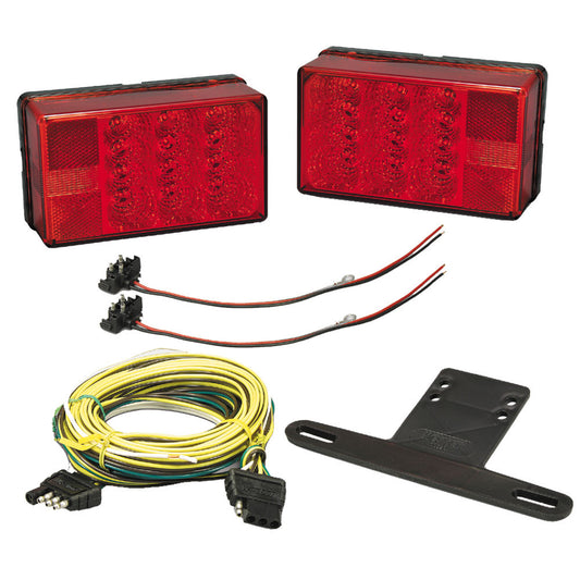 Wesbar 4" x 6" LED Trailer Light Kit - Reel Draggin' Tackle