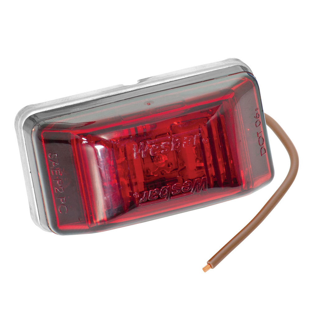Wesbar LED Clearance-Side Marker Light #99 Series - Red - Reel Draggin' Tackle