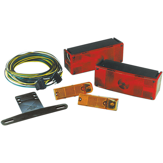 Wesbar Waterproof Over 80" Low Profile Trailer Light Kit - Reel Draggin' Tackle