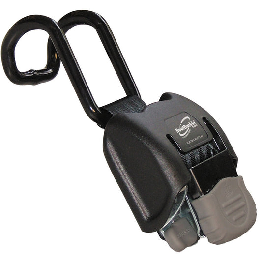 BoatBuckle G2 Retractable Gunwale Tie-Down - 14-38" - Pair - Reel Draggin' Tackle