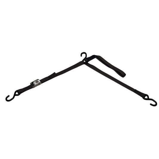 BoatBuckle P.W.C. Tri-Down w/Cam Buckle & Soft Hook - 1" x 6' - Reel Draggin' Tackle
