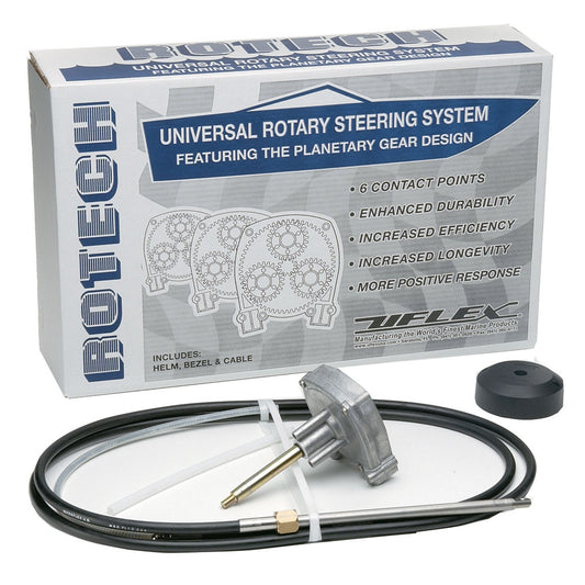 UFlex Rotech 19' Rotary Steering Package - Cable, Bezel, Helm - Reel Draggin' Tackle