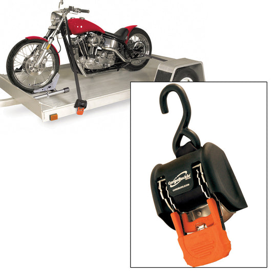 CargoBuckle G3 Retractable Ratchet Tie-Down - 2" x 72" - Pair - Reel Draggin' Tackle