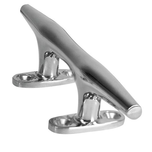 Whitecap Heavy Duty Hollow Base Stainless Steel Cleat - 10" - Reel Draggin' Tackle