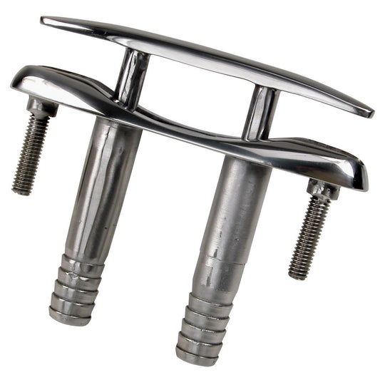 Whitecap E-Z Push Up Stainless Steel Cleat - 6" - Reel Draggin' Tackle