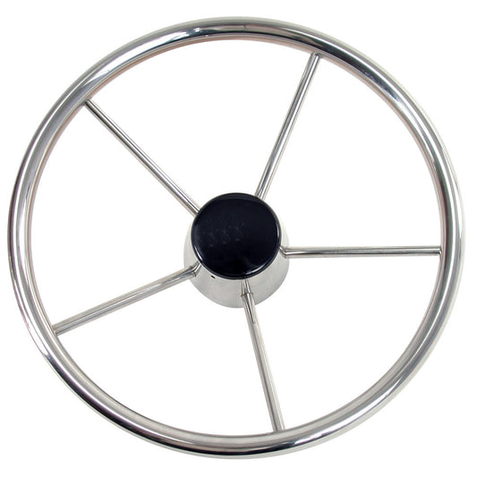 Whitecap Destroyer Steering Wheel - 15" Diameter - Reel Draggin' Tackle