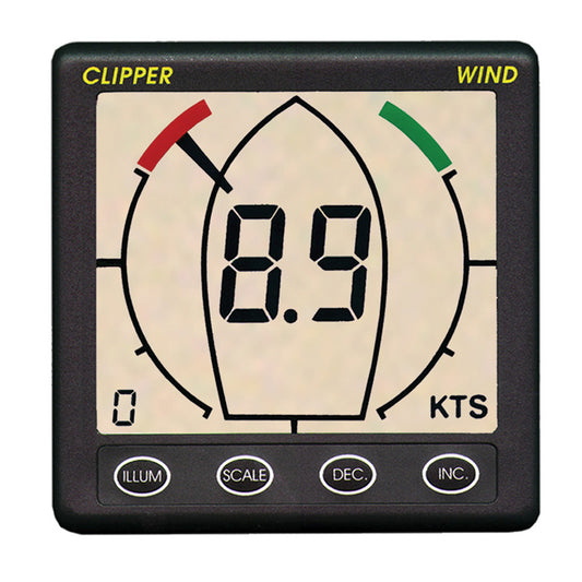 Clipper Wind Instrument w/Masthead Transducer & Cover - Reel Draggin' Tackle