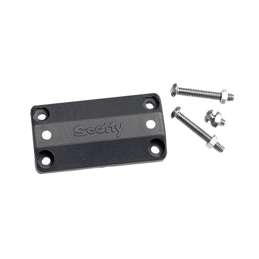 Scotty 242 Rail Mounting Adapter 7/8"-1" - Black - Reel Draggin' Tackle