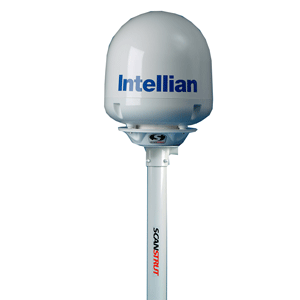 Scanstrut Satcom Pole System 6.4' f/ Raymarine STV45 Intellian I4 - Reel Draggin' Tackle