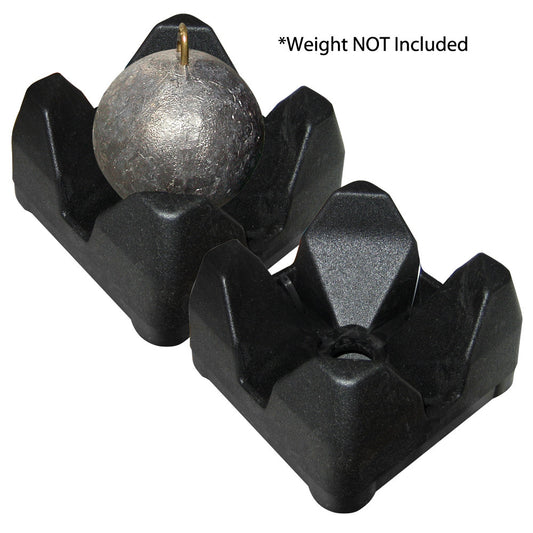 Scotty 3022-BK Weight Mate - Black 2 Pack - Reel Draggin' Tackle